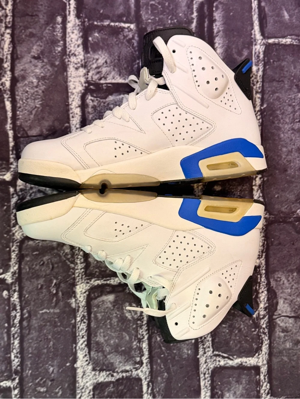 Nike air Jordan retro 6 sport blue size 8.5
